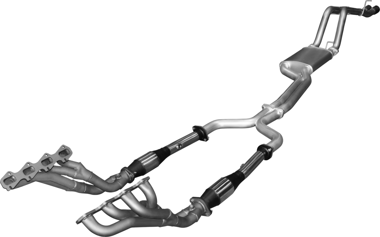 Manta | Twin 2.5" Full Exhaust System with Extractors & Muffler/Tailpipe | Ford Falcon BA BF 5.4L BOSS V8 XR8 & FPV Ute 2002–2008