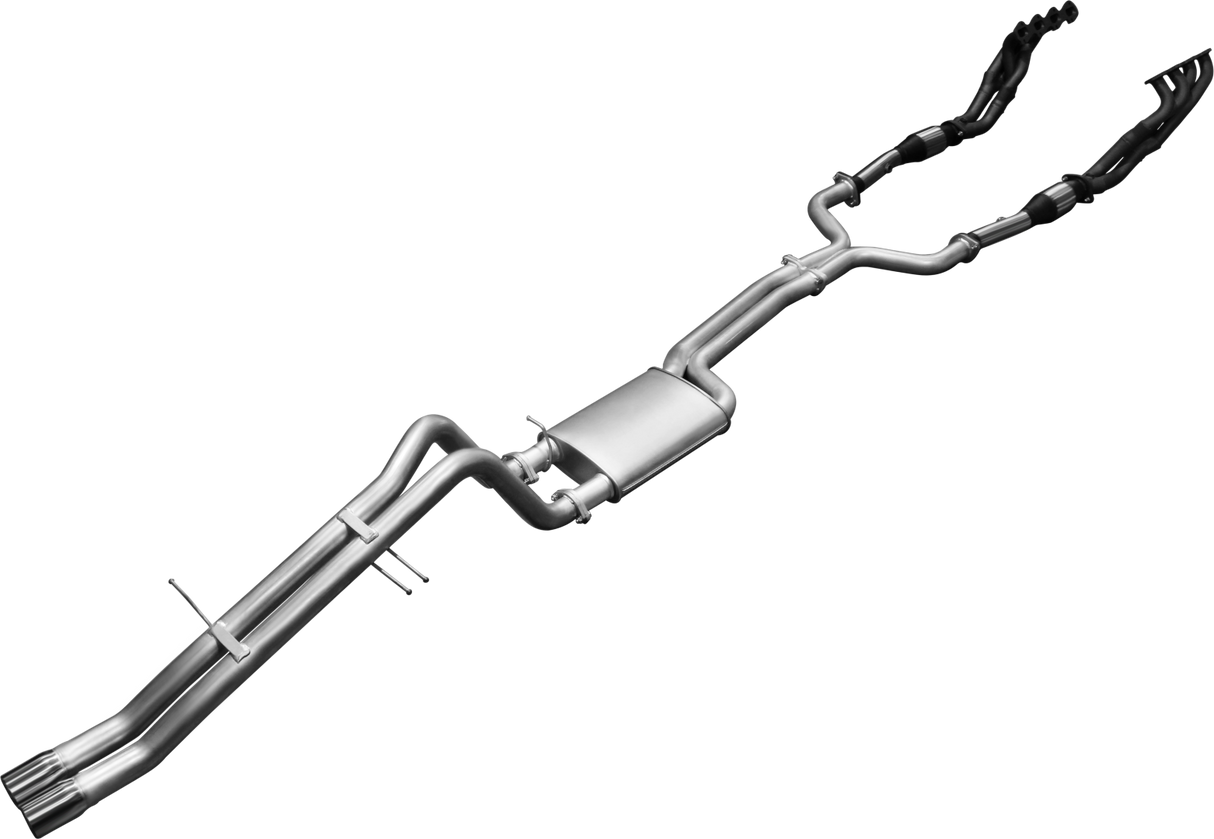 Manta | Twin 2.5" Full Exhaust System with Extractors & Muffler/Tailpipe | Ford Falcon BA BF 5.4L BOSS V8 XR8 & FPV Ute 2002–2008