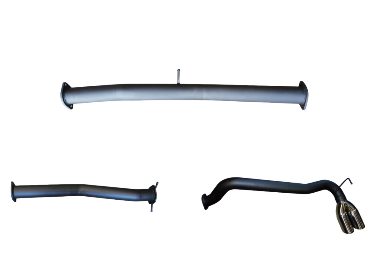 Manta | 3″ DPF Back Twin Tip Side Exit | Ford Ranger PX MkII, MkIII 3.2L Ute 2016–2022
