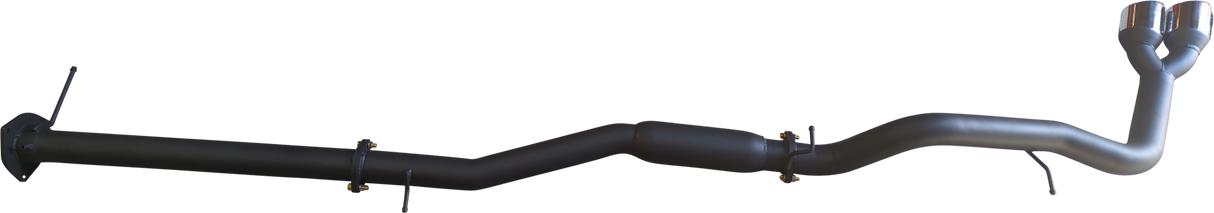 Manta - Ford Ranger Next Gen T6.2 V6 - DPF Back - 3" Single Exhaust with Twin Tip Side Exit- with Centre Hotdog