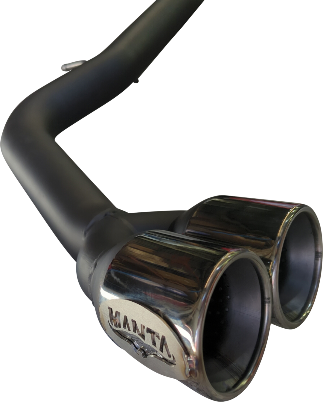Manta - Ford Ranger Next Gen T6.2 V6 - DPF Back - 3" Single Exhaust with Twin Tip Side Exit- with Centre Hotdog