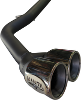 Manta - Ford Ranger Next Gen T6.2 V6 - DPF Back - 3" Single Exhaust with Twin Tip Side Exit- with Centre Hotdog