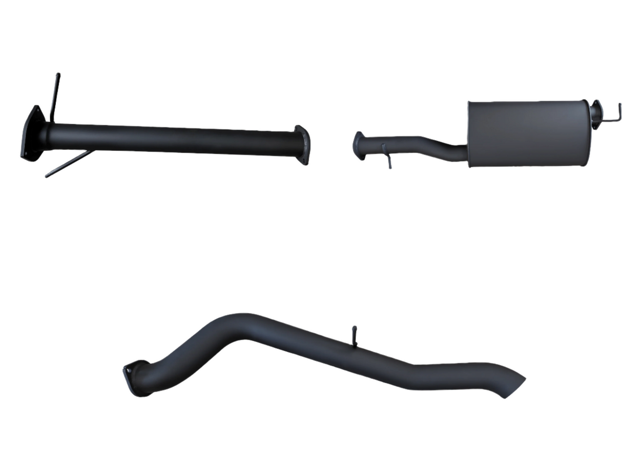 Manta - Ford Ranger Next Gen T6.2 V6 - DPF Back - 3" Single Exhaust with Tip - with Centre Muffler