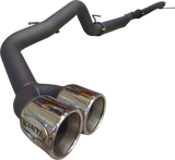Manta - Ford Ranger Ute Next Gen T6.2 4cyl 2.0 Bi-Turbo (2022-2024) - DPF Back - 3" Single Exhaust with Twin Tip Side Exit - without Centre Muffler