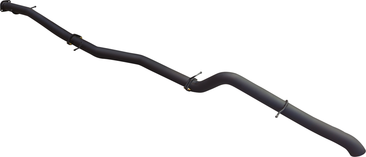 Manta - Ford RangerUte 	Next Gen T6.2 4cyl 2.0 Bi-Turbo (2022-2024) - DPF Back - 3" Single Exhaust with Tip - without Centre Muffler