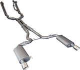 Manta | Twin 3″ Full Exhaust System with 1 7/8″ Headers Twin Tips | Ford Mustang FM S550 5.0L V8 Coupe 2015–2017