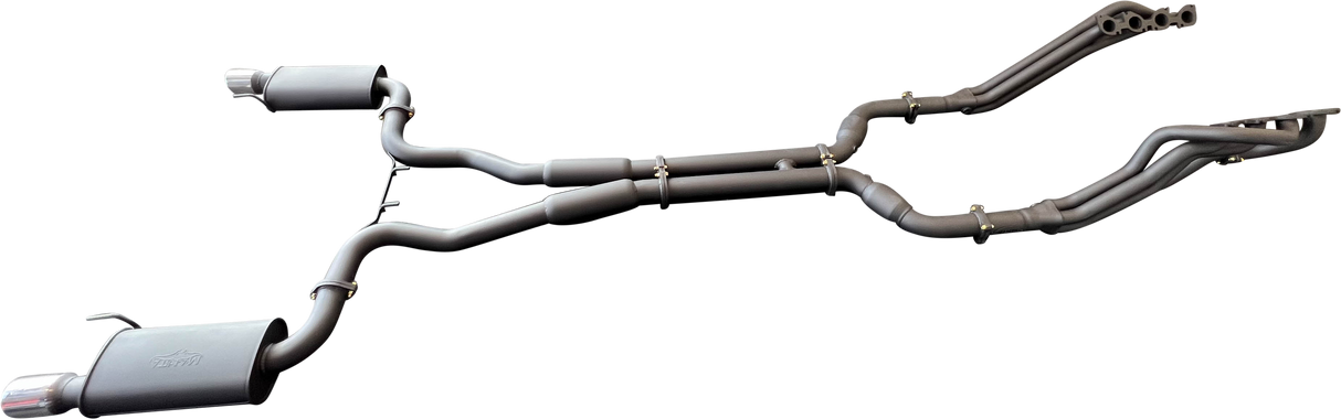 Manta | Twin 3″ Full Exhaust System with 1 7/8″ Headers Twin Tips | Ford Mustang FM S550 5.0L V8 Coupe 2015–2017