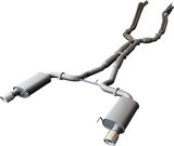 Manta | Twin 3″ Full Exhaust System with 1 7/8″ Headers Hotdog Muffler Twin Tips | Ford Mustang FM S550 5.0L V8 Coupe 2015–2017