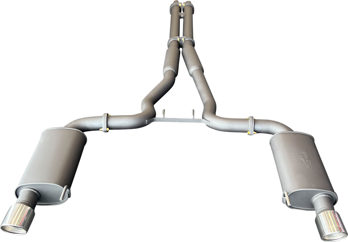 Manta | Twin 3″ Cat Back Exhaust System with Twin Tips | Ford Mustang FM S550 5.0L V8 Coupe 2015–2017