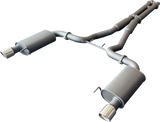Manta | Twin 3″ Cat Back Exhaust System with Twin Tips | Ford Mustang FM S550 5.0L V8 Coupe 2015–2017