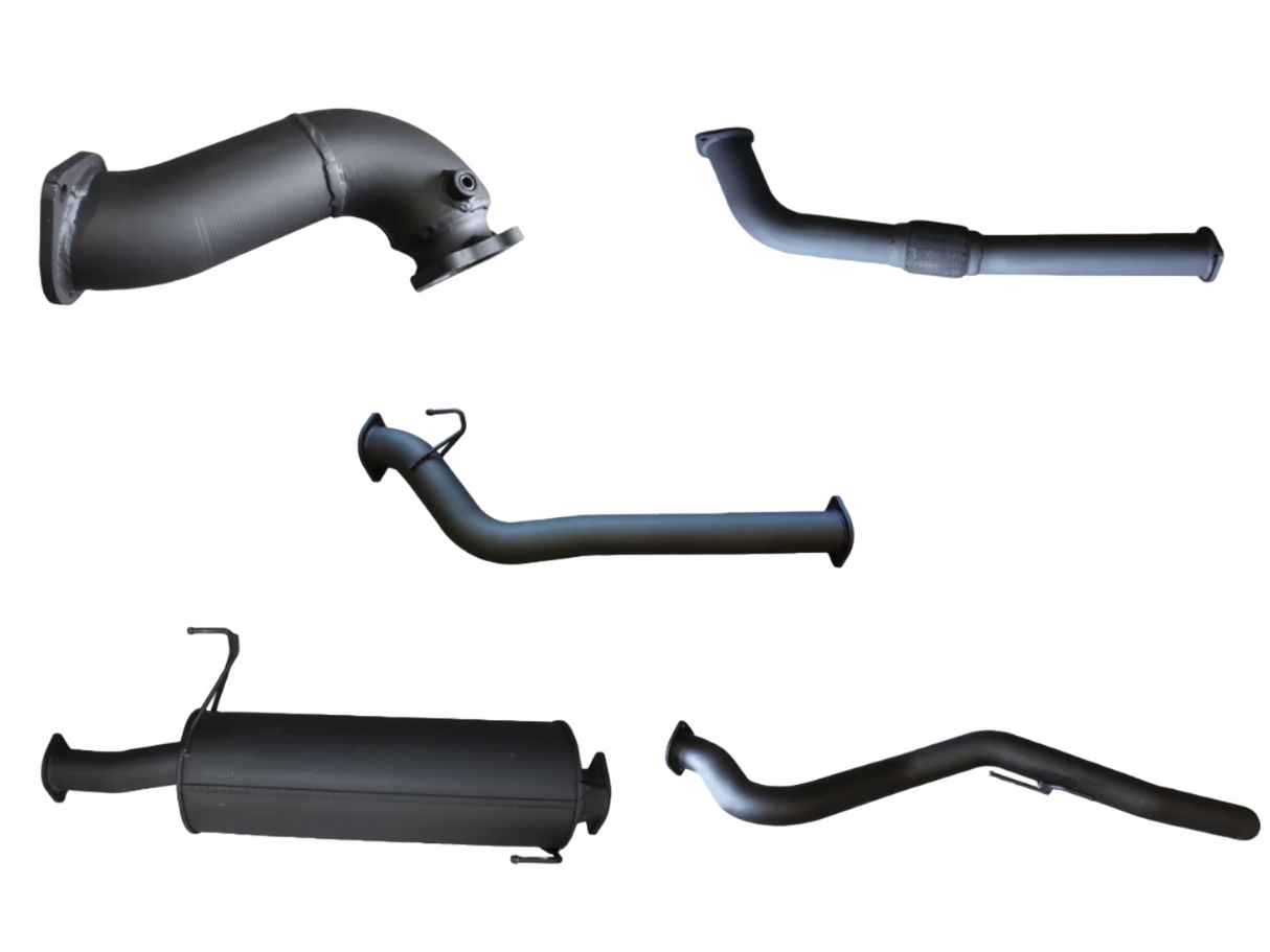 Manta | 3″ Turbo Back without Cat | Holden Rodeo RA 3.0L LWB CRD Cab Chassis 2007–2008