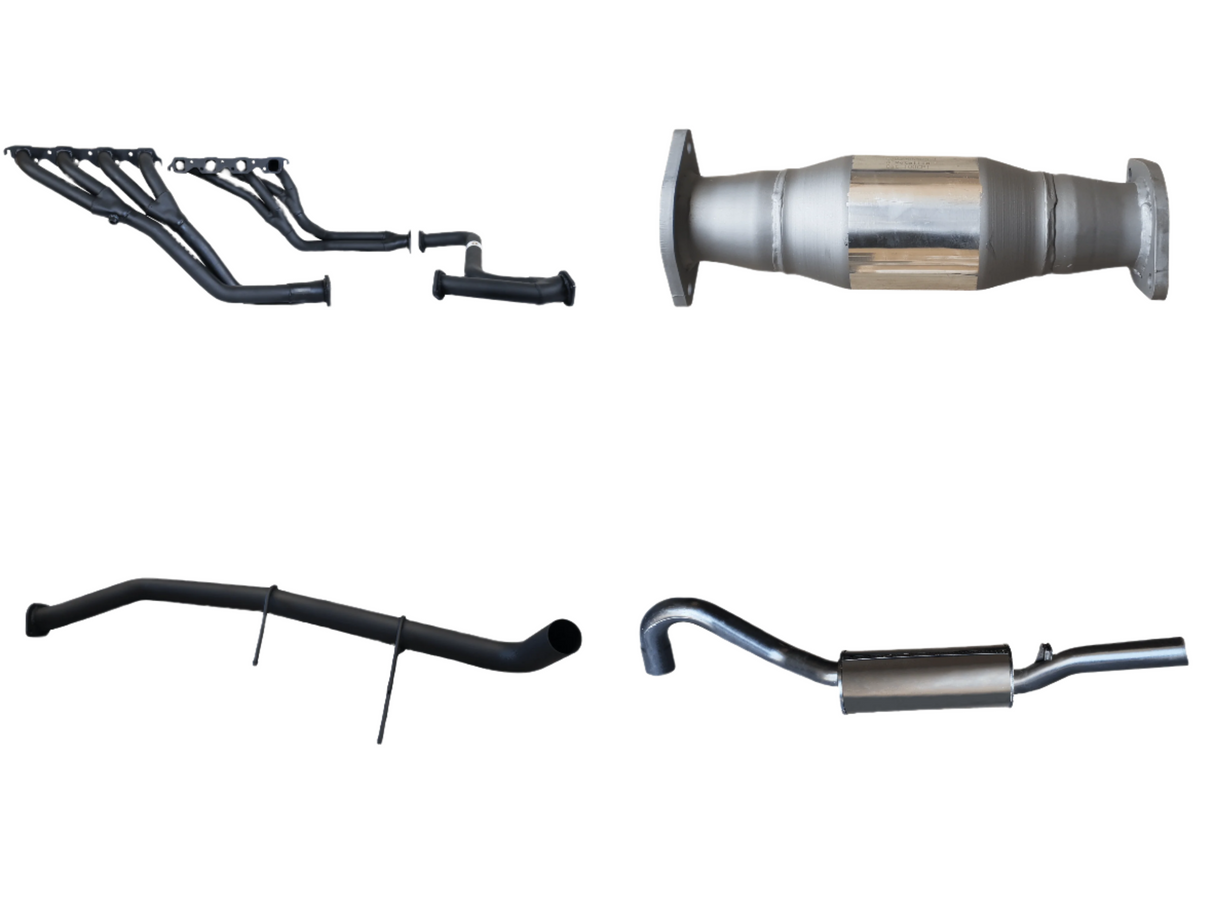 Manta | 2.5″ Full Exhaust System with Extractors | Holden Commodore VN VP VR VS 5.0L V8 Manual Sedan 1988–1997