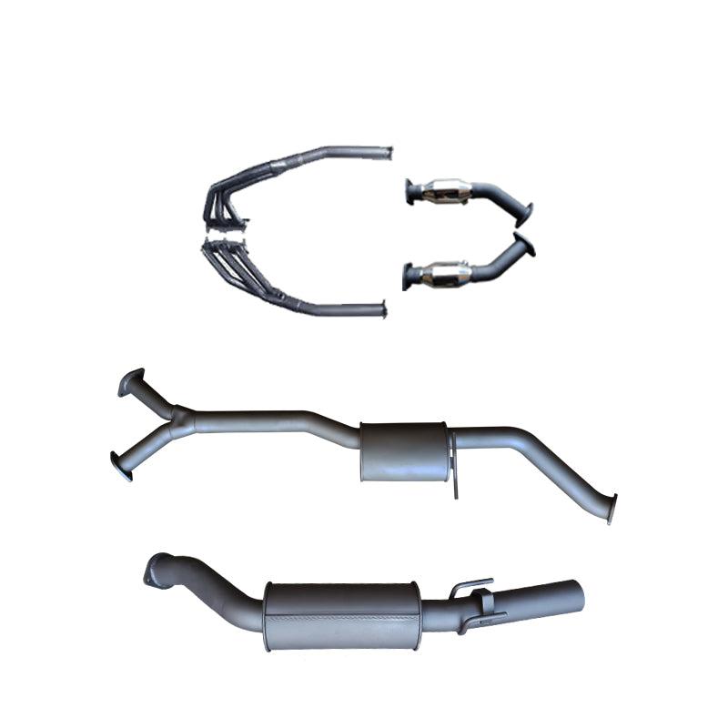 Manta | 3″ Full Exhaust System with Extractors Muffler/Muffler | Holden Commodore VZ 3.6L V6 Ute Wagon 2004–2007