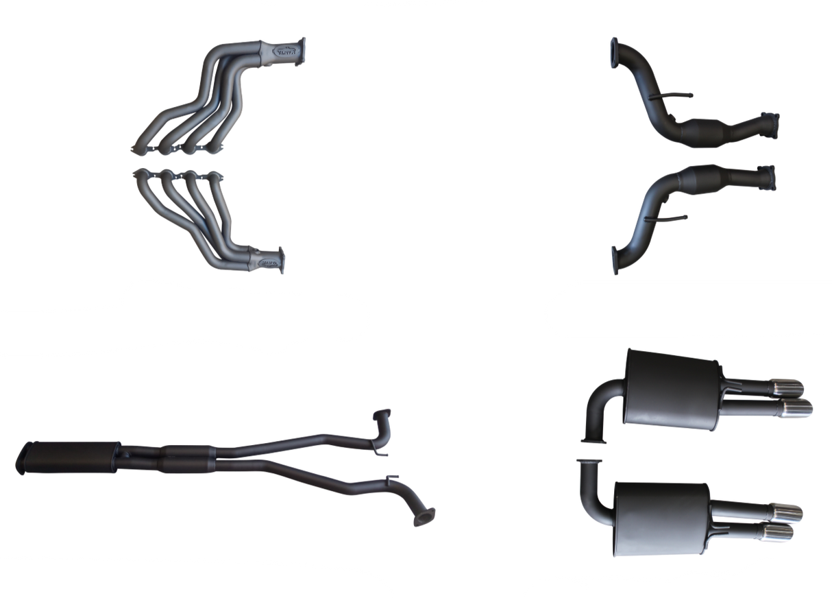 Manta | Twin 2.5″ Full Exhaust System with 1 3/4″ Headers | Holden Statesman Caprice WM WN V8 6.0L LWB Sedan 2006–2017