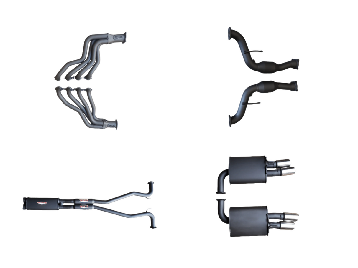 Manta | Twin 2.5″ Full Exhaust System with 1 7/8″ Headers | Holden Commodore VF V8 Sedan Wagon 2013–2017