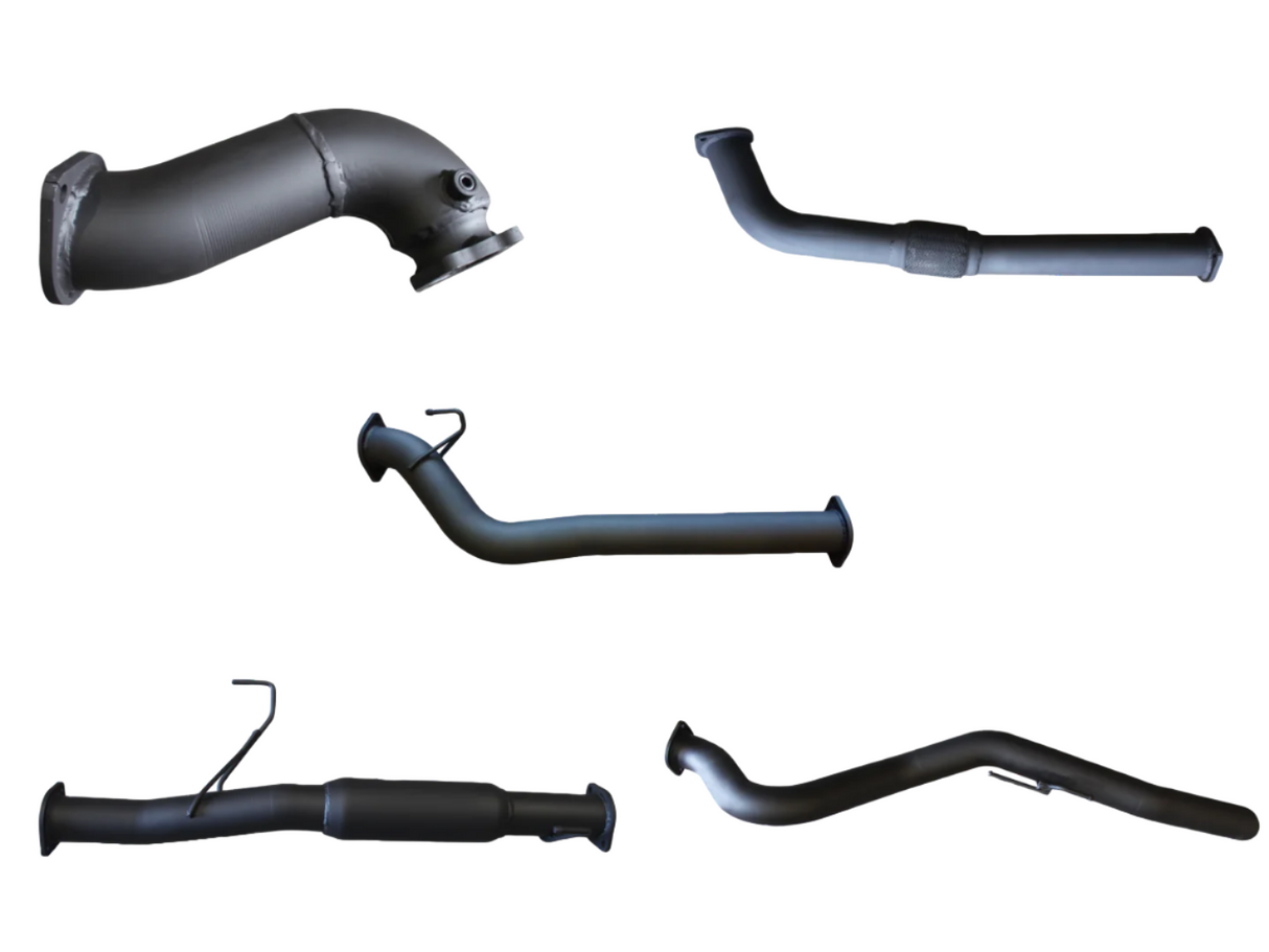 Manta | 3″ Turbo Back without Cat with Hotdog | Holden Rodeo RA 3.0L LWB CRD Cab Chassis 2007–2008