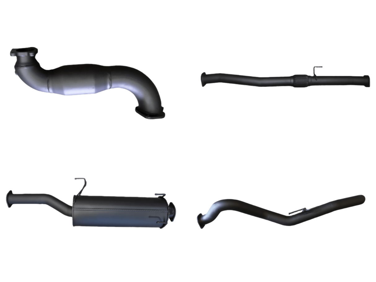 Manta | 3″ Turbo Back Exhaust with Cat & Muffler | Isuzu D-Max 3.0L CRD Ute 2012–2017