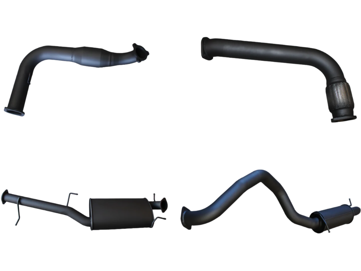 Manta | 3″ Turbo Back Exhaust with Cat | Mitsubishi Pajero NS NT 3.2L Auto Wagon 2006–2008