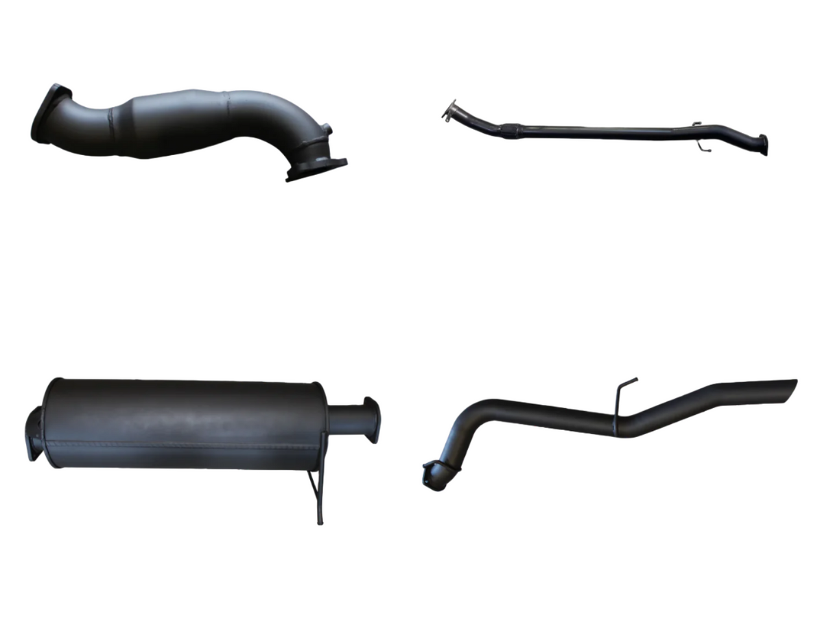 Manta | 3″ Turbo Back Exhaust with Cat & Muffler | Mitsubishi Triton MN 2.5L CRD Auto Ute 2008–2015