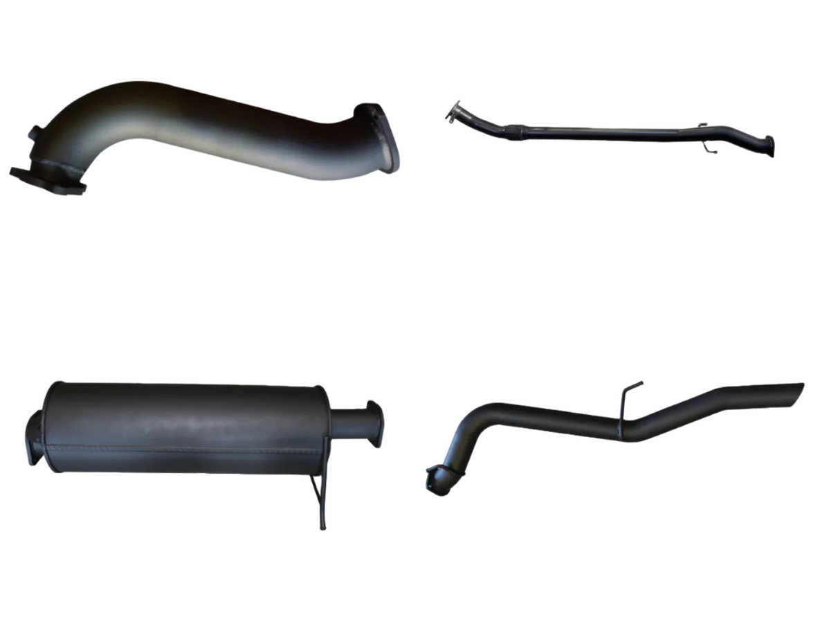 Manta | 3″ Turbo Back Exhaust without Cat, with Hotdog | Mitsubishi Triton MN 2.5L CRD Auto Ute 2008–2015