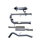 Manta | 3″ Turbo Back Exhaust System with Cat & Rear Tailpipe | Nissan Navara D40 2.5L Turbo Diesel Auto Ute 2005–2007