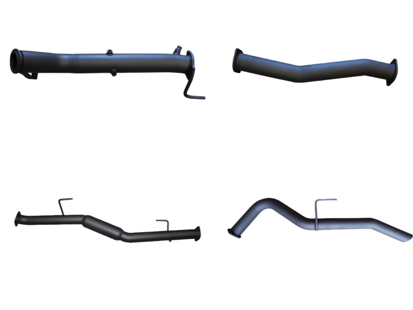 Manta - Nissan Navara NP300 - 3" Single Turbo Back Exhaust System with Cat & Hotdog