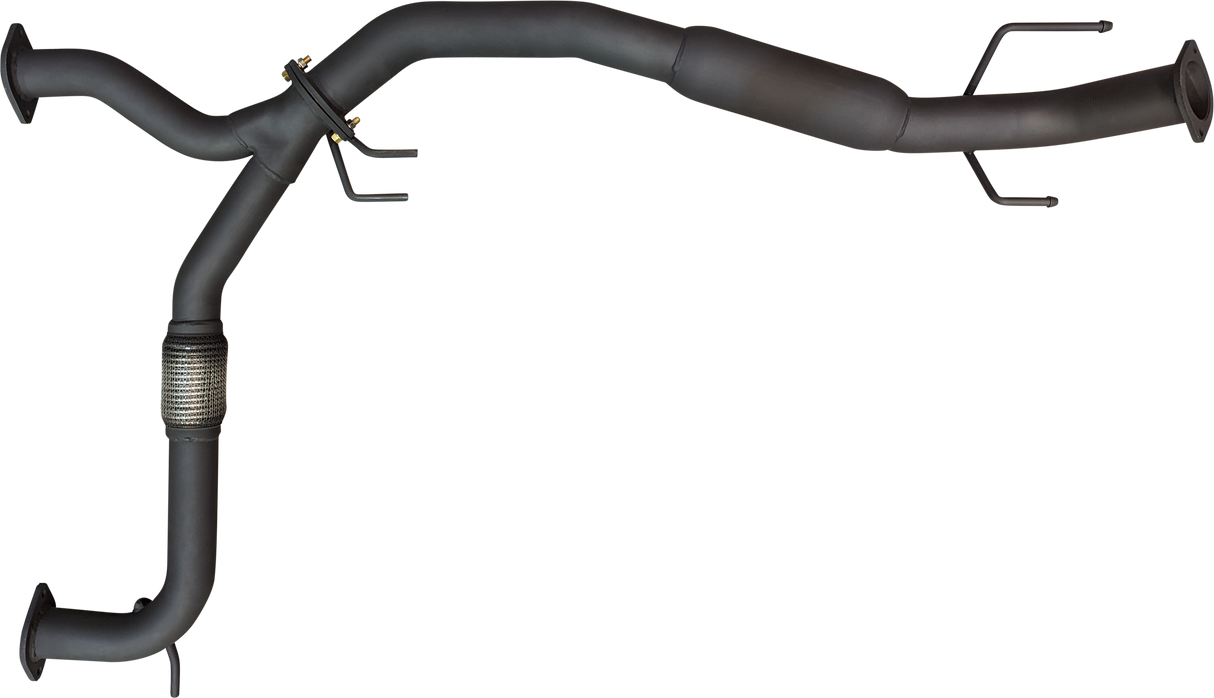 Manta - Nissan Patrol Y62 V8 5.6L Wagon - 3" Mid Section Only with Centre Hotdog