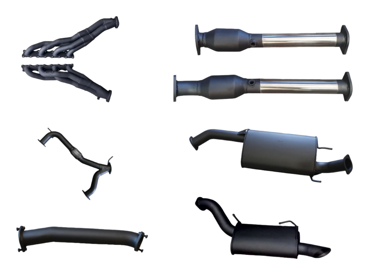 Manta | 3″ Full Exhaust System with Extractors, Hi Flow Cats & Centre Muffler | Nissan Patrol Y62 5.6L V8 & Infiniti QX80 Wagon 2012–2025