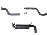 Manta | 2.5″ Cat Back Exhaust with Centre Hotdog & Rear Muffler | Suzuki Jimny GJ 1.5L SWB 3 Door 2018–2025