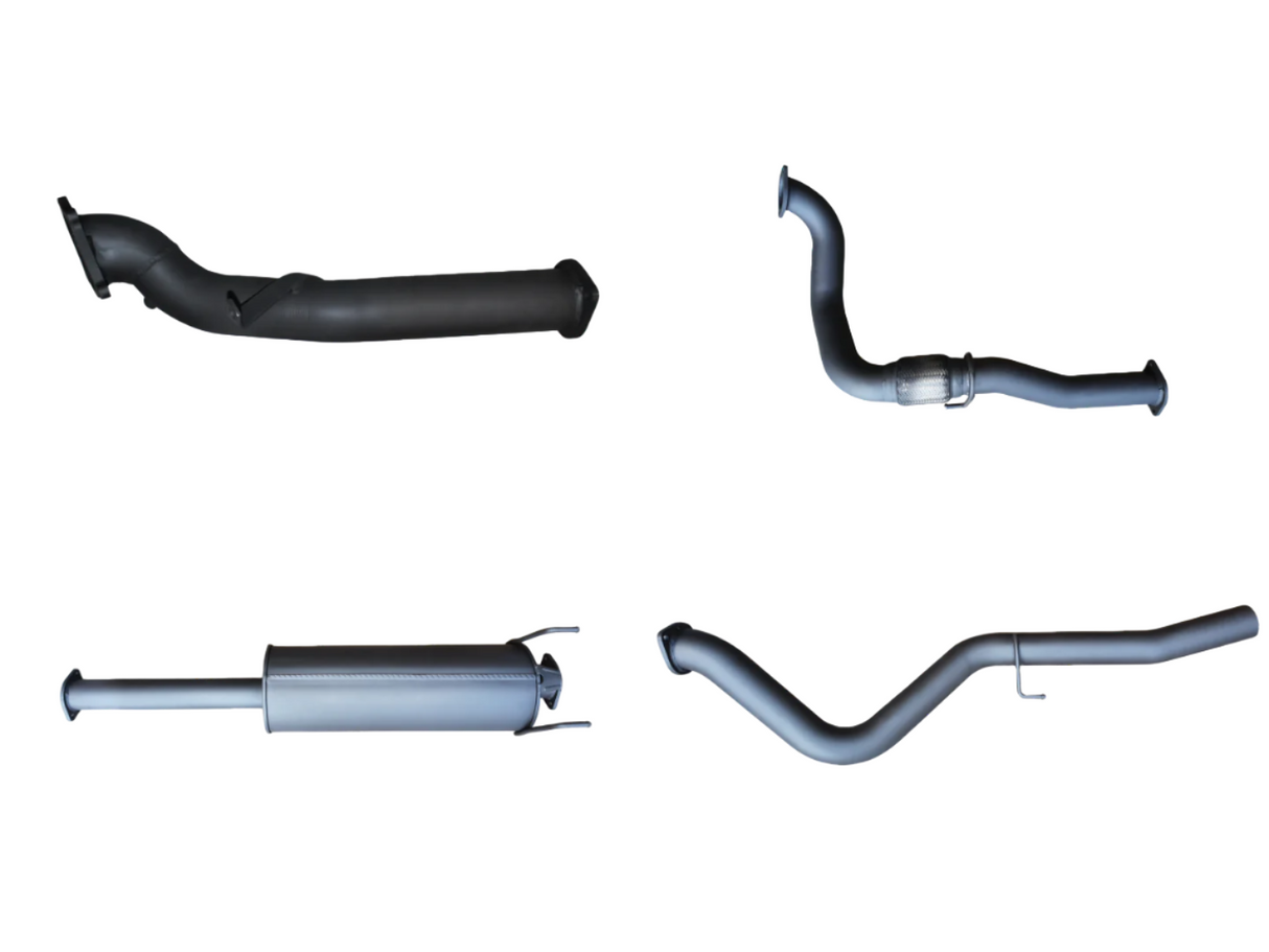 Manta | 3″ Turbo Back Exhaust System with Muffler | Toyota Hilux KZN165R 3.0L TD Ute 1999–2005