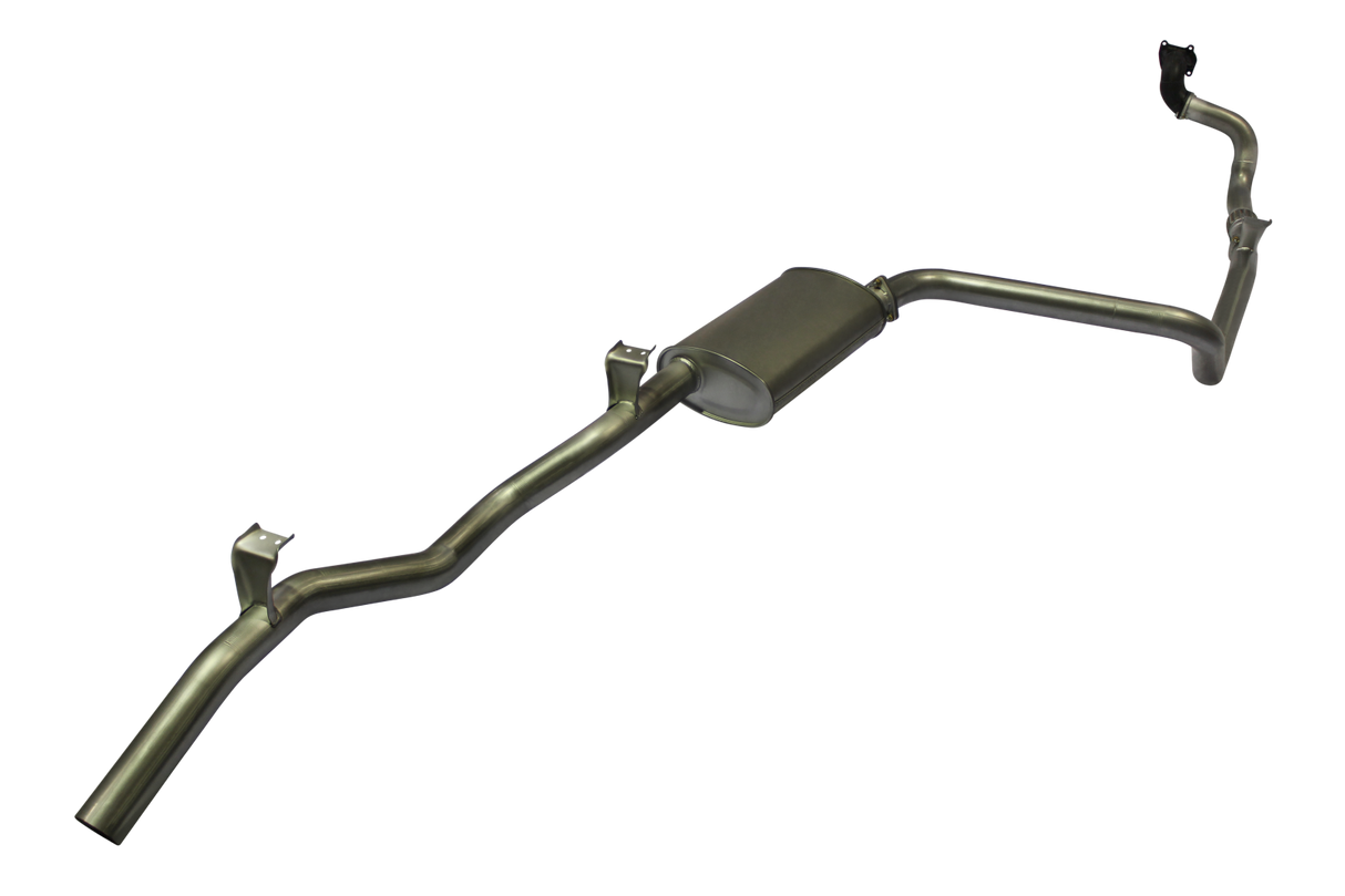 Manta | 3″ Turbo Back Exhaust System with Muffler | Toyota LandCruiser HDJ79 4.2L Turbo Diesel Ute 2001–2006