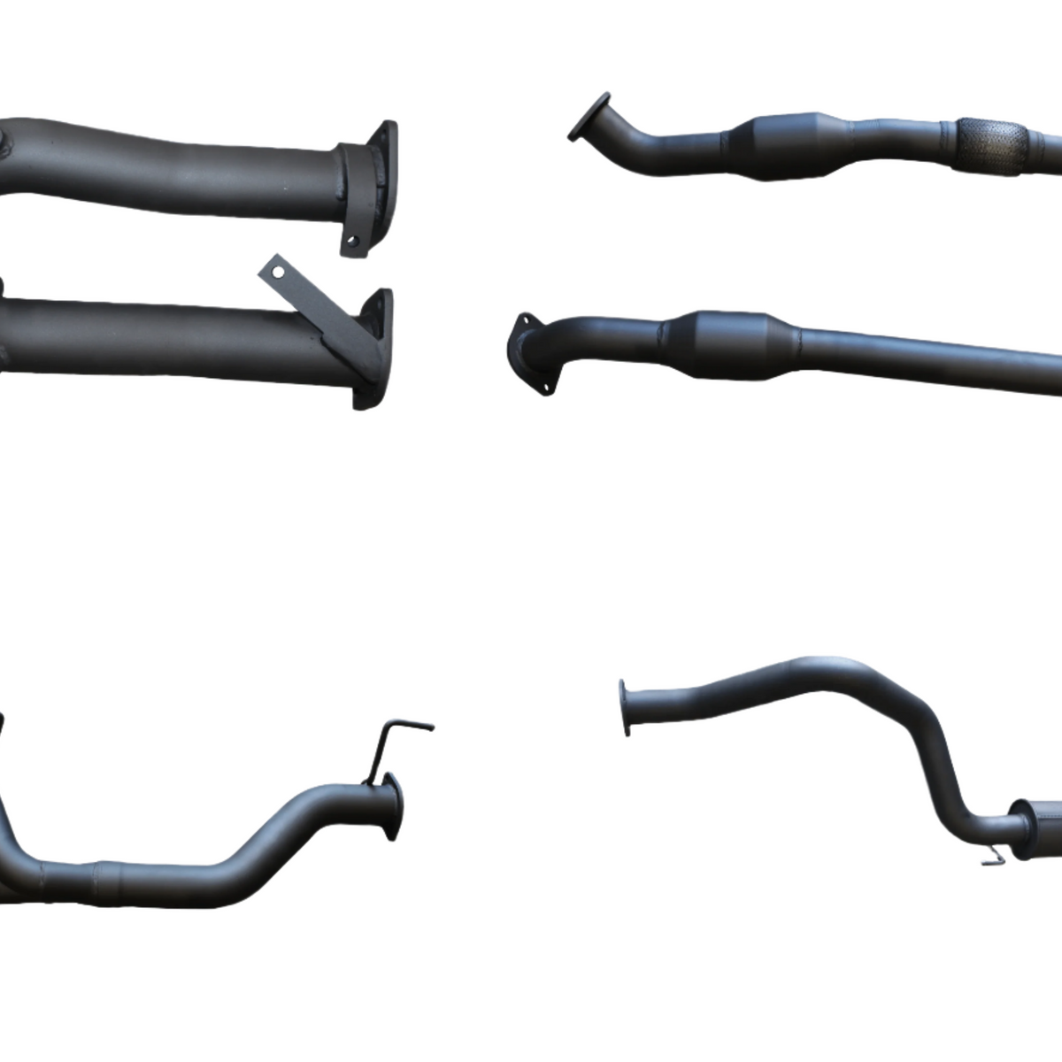 Manta 2.5″ Turbo Back with Cats Rear Muffler Landcruiser VDJ200 2007 ...