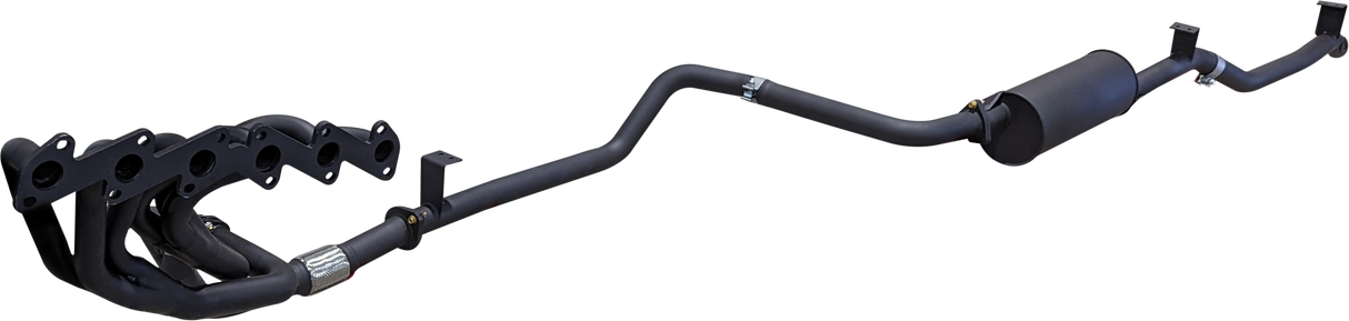 Manta | 2.5″ Full Exhaust System with Extractors | Toyota Landcruiser HZJ75 & HZJ78 4.2L Diesel Ute & Troop Carrier 1990–2006