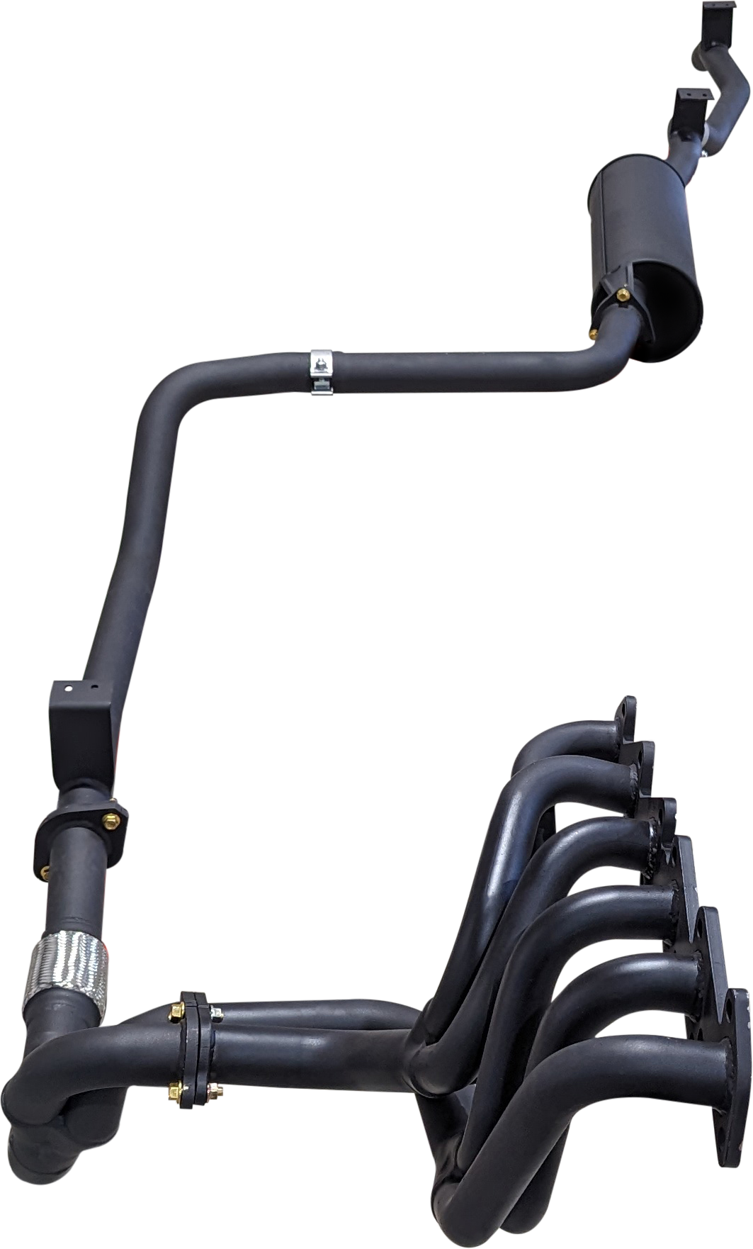 Manta | 2.5″ Full Exhaust System with Extractors | Toyota Landcruiser HZJ75 & HZJ78 4.2L Diesel Ute & Troop Carrier 1990–2006