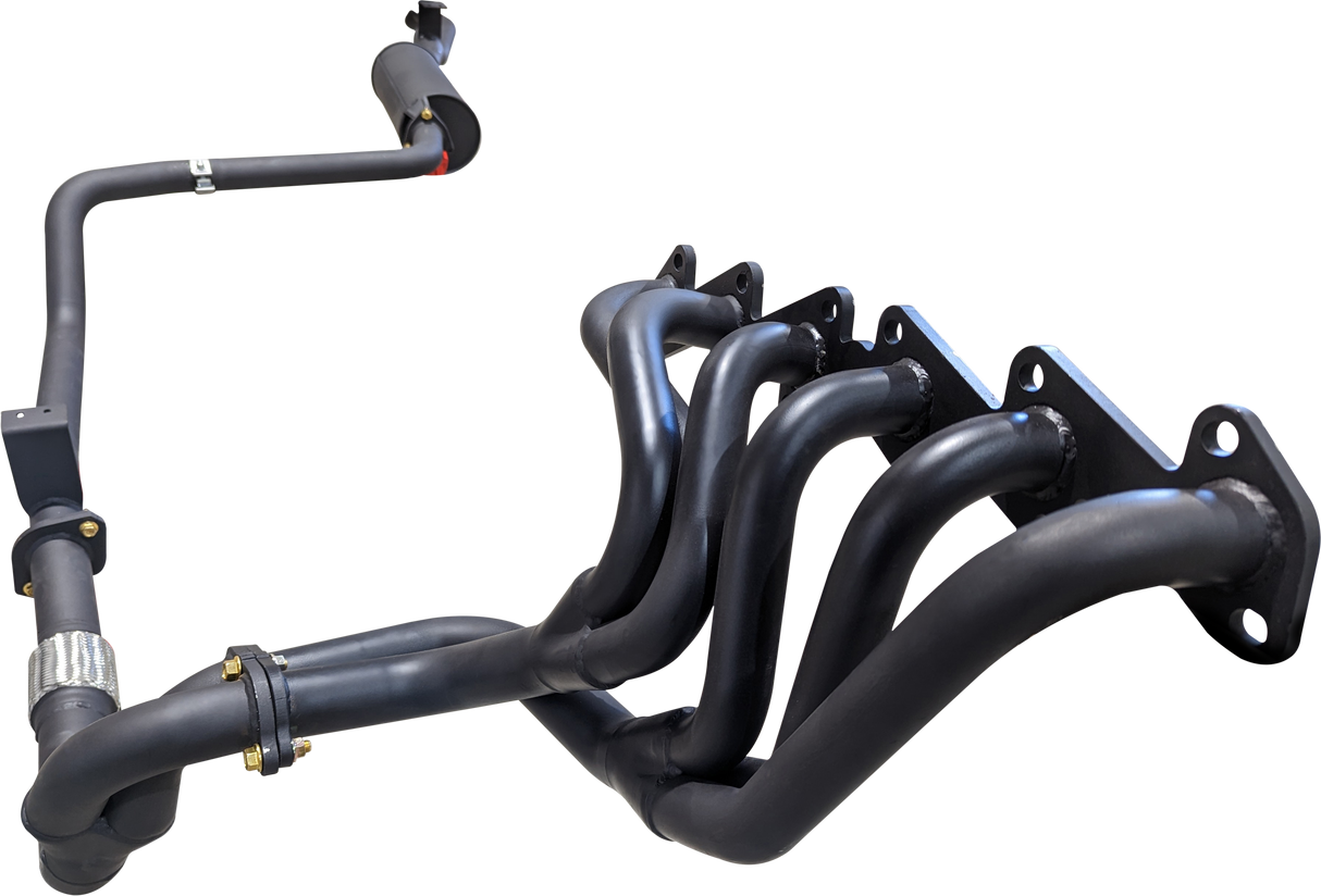 Manta | 2.5″ Full Exhaust System with Extractors | Toyota Landcruiser HZJ75 & HZJ78 4.2L Diesel Ute & Troop Carrier 1990–2006
