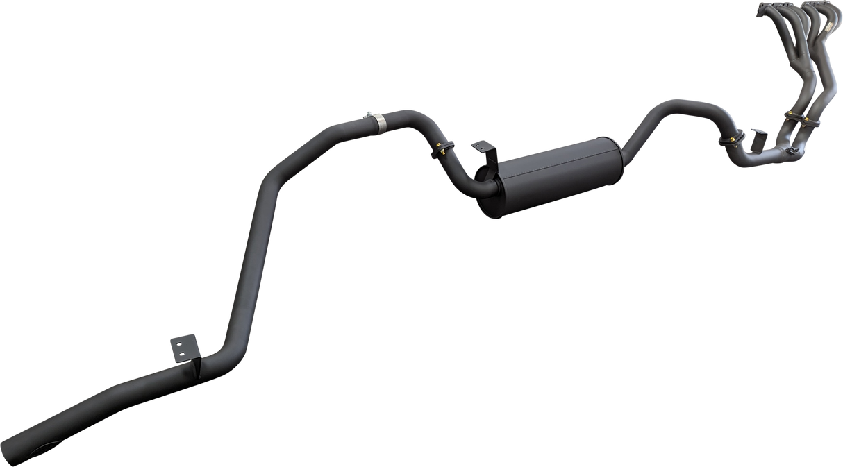 Manta | Extractors & 2.5″ Full Exhaust System (Mandrel Bend) | Toyota Landcruiser FZJ80 4.5L Petrol Wagon 1992–1997