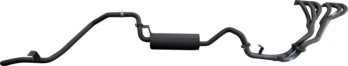 Manta | Extractors & 2.5″ Full Exhaust System (Mandrel Bend) | Toyota Landcruiser FZJ80 4.5L Petrol Wagon 1992–1997