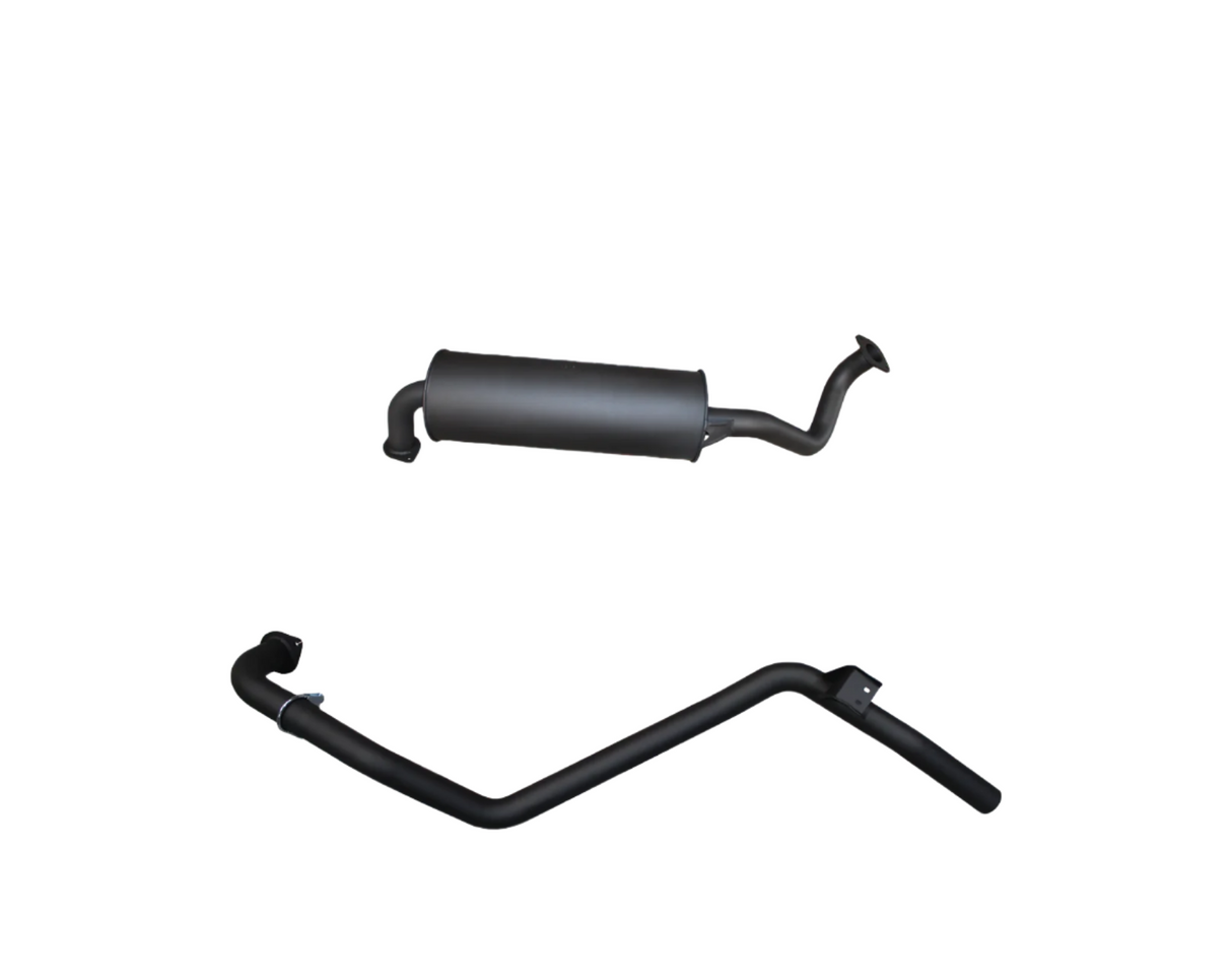 Manta | 2.5″ From Extractors Back Exhaust System | Toyota Landcruiser HZJ80 4.2L 1HZ Diesel Wagon 1990–1997