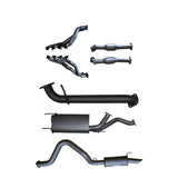 Manta | 3″ Full Exhaust with Extractors, Cats, Centre & Rear Muffler | Toyota Landcruiser UZJ100 4.7L V8 & Lexus LX470 1998–2007