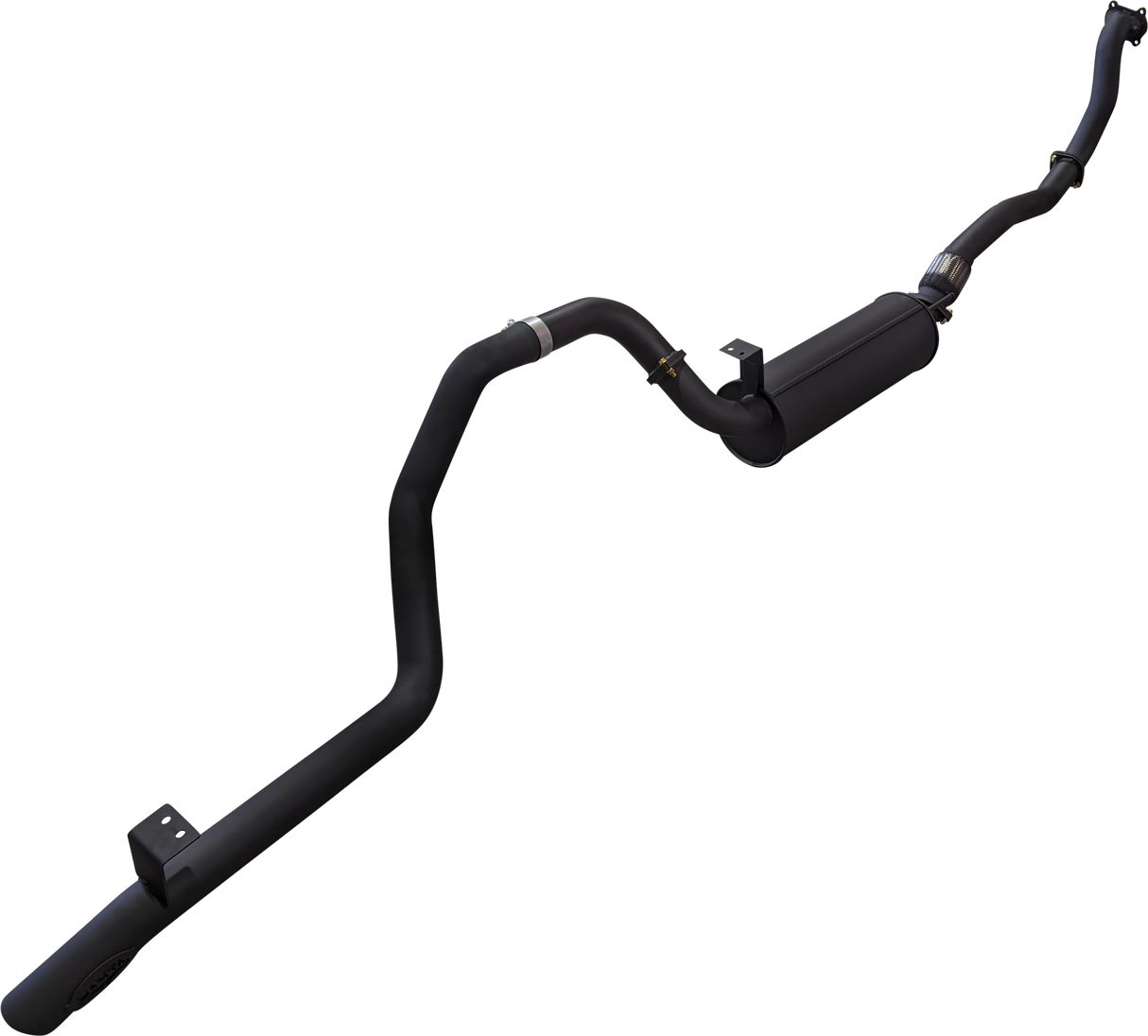 Manta | 3″ Turbo Back Exhaust System with Muffler | Toyota Landcruiser HZJ105 Wagon 4.2L 1HZ CT26 Turbo 1998–2007