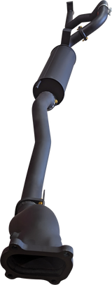 Manta | 3″ Turbo Back Exhaust System with Muffler | Toyota Landcruiser HZJ105 Wagon 4.2L 1HZ CT26 Turbo 1998–2007