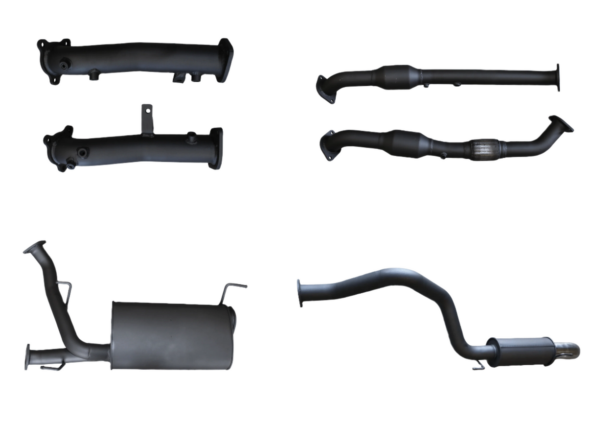 Manta | 2.5″ Turbo Back without Cats with Muffler Dump Tip | Toyota Landcruiser VDJ200 4.5L V8 Diesel Wagon 2015–2021