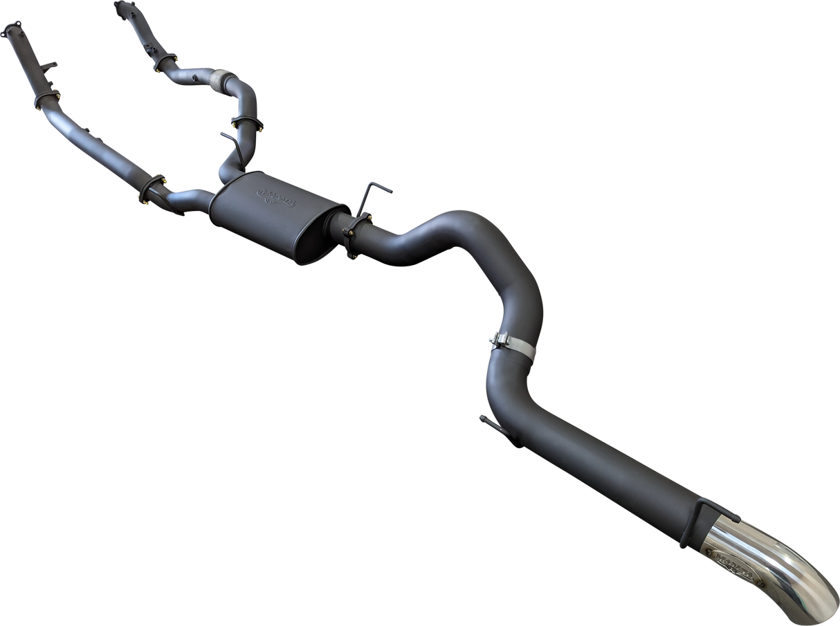 Manta | 3″ Dual Turbo Back without Cats with Muffler 4″ Tailpipe | Toyota Landcruiser VDJ200 4.5L V8 Diesel 2015–2021