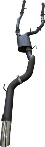 Manta | 3″ Dual Turbo Back without Cats with Muffler 4″ Tailpipe | Toyota Landcruiser VDJ200 4.5L V8 Diesel 2015–2021