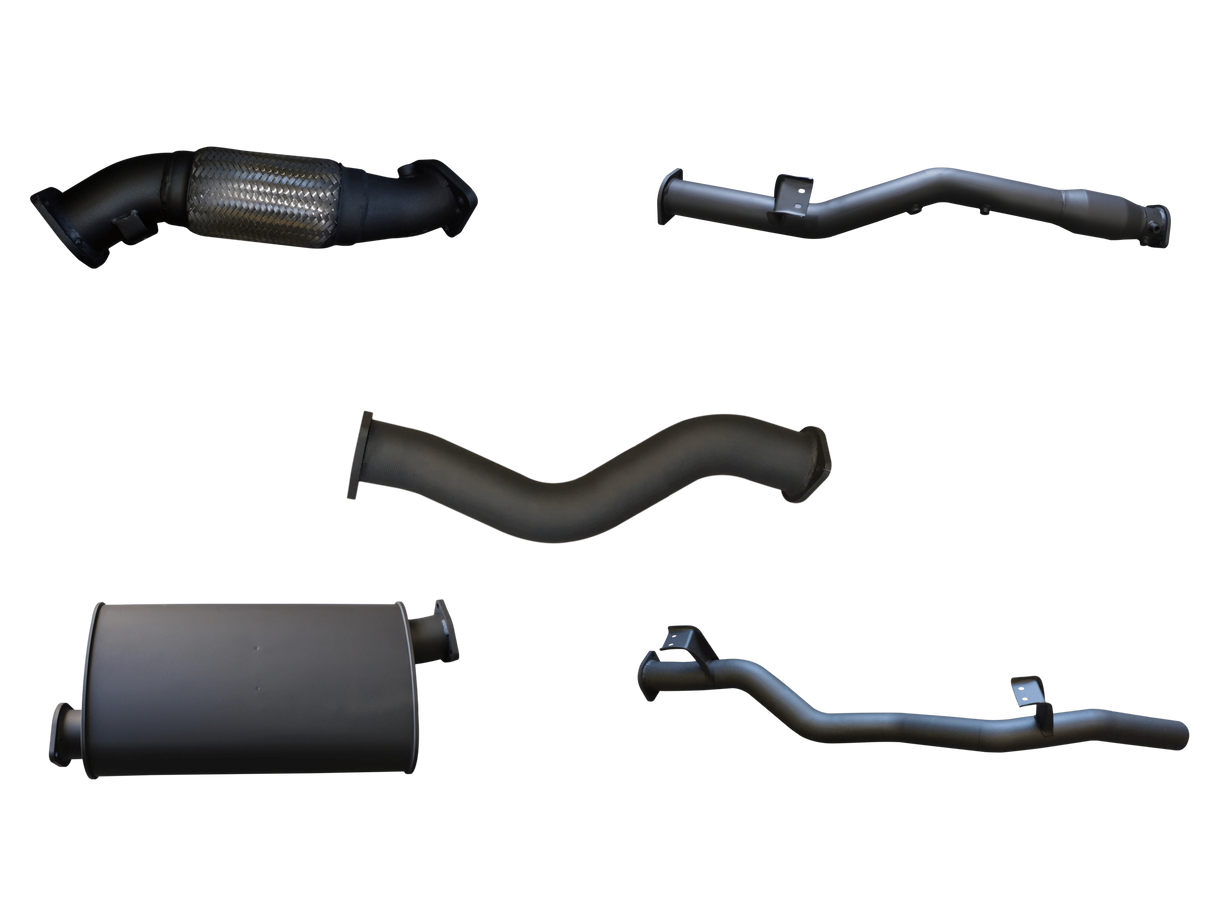 Manta | 3in Turbo Back Exhaust with Cat & Muffler | Toyota Landcruiser VDJ79 V8 Ute 2016–2025