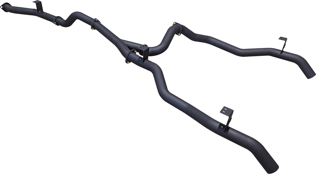 Manta | Dual 3in DPF Back Exhaust System | Toyota Landcruiser VDJ79 V8 Ute 2016–2025