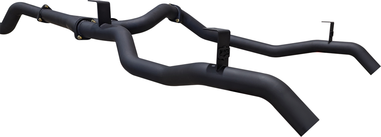 Manta | Dual 3in DPF Back Exhaust System | Toyota Landcruiser VDJ79 V8 Ute 2016–2025