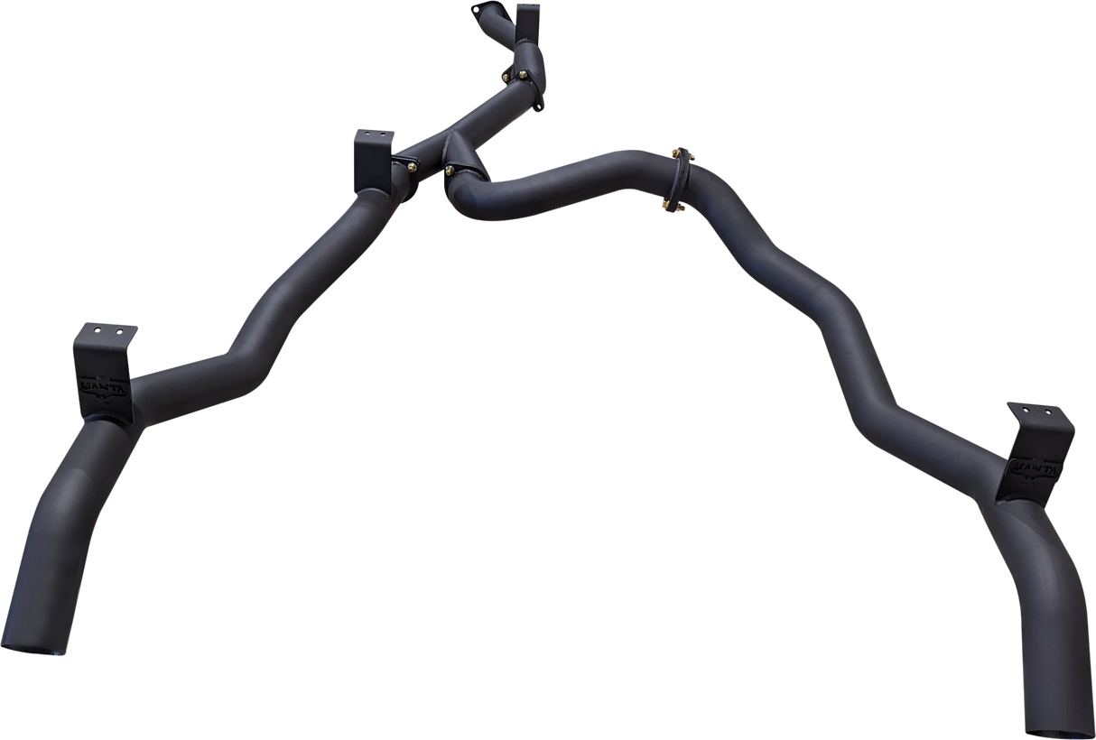 Manta | Dual 3in DPF Back Exhaust System | Toyota Landcruiser VDJ79 V8 Ute 2016–2025