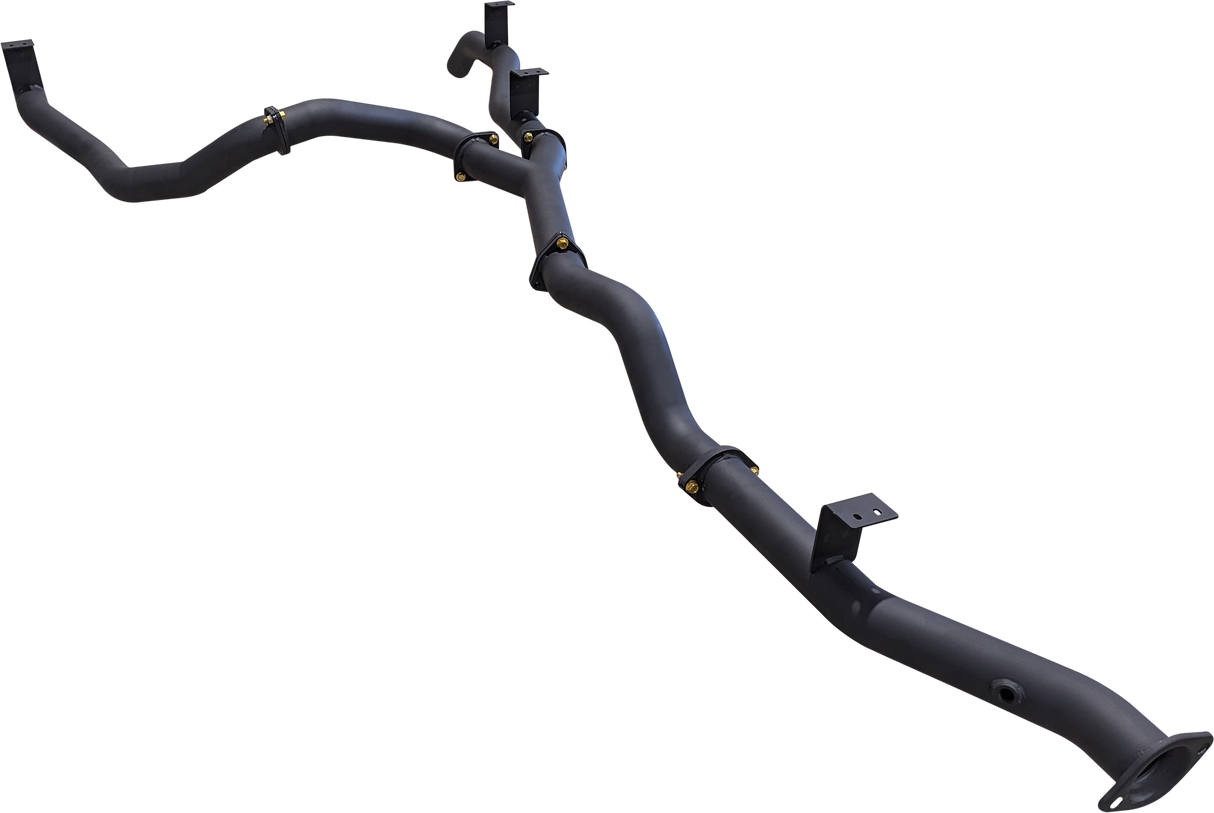 Manta | Dual 3in DPF Back Exhaust System | Toyota Landcruiser VDJ79 V8 Ute 2016–2025