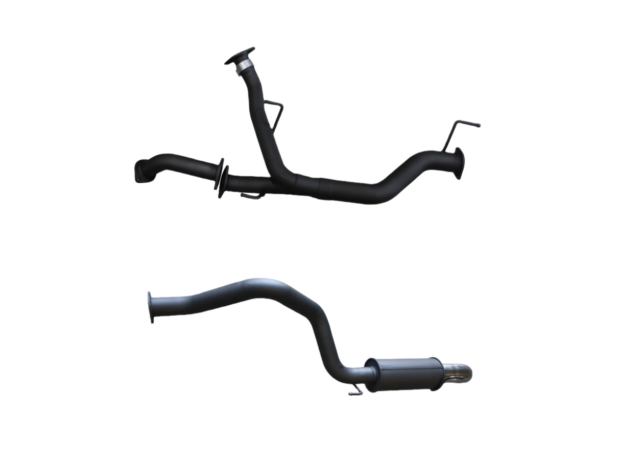 Manta | 2.5in Dual DPF Back to 3in Single Exhaust with Rear Muffler & 4in Tip | Toyota Landcruiser 200 VDJ200 4.5L V8 2007–2021